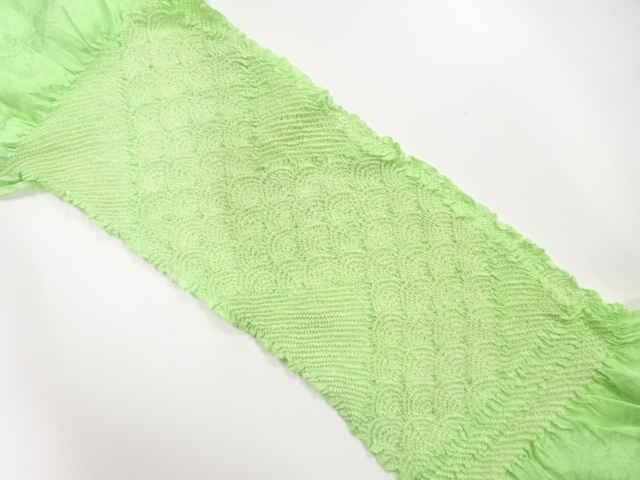 正絹　絞り　帯揚げ